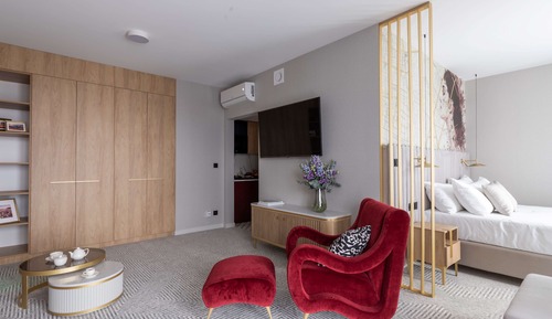 Habitación familiar, 1 cama de matrimonio grande con sofá cama, balcón