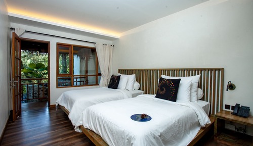 Apartamento familiar, 2 habitaciones, vistas al complejo turístico