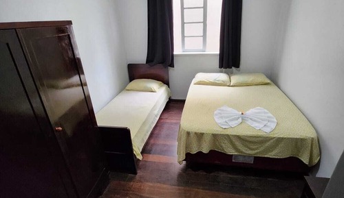 Habitación económica con 1 cama doble o 2 individuales