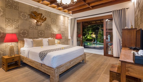 Villa de lujo, 4 habitaciones, vistas a la piscina
