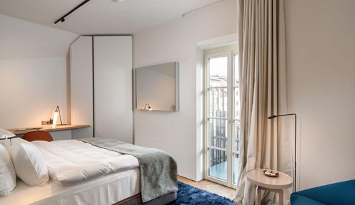 Habitación doble, balcón