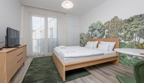 Studio Apartment with Balcony