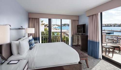 Suite, 2 habitaciones, balcón, vistas al puerto (Deliverance)