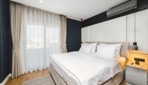 Suite ejecutiva, 1 cama de matrimonio grande con sofá cama