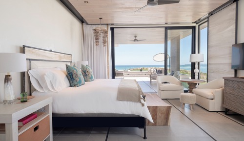 Habitación, varias camas, bañera de hidromasaje, frente al mar (Sky Residence)
