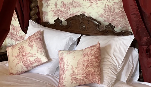 Habitación romántica, 1 cama de matrimonio, vistas al parque