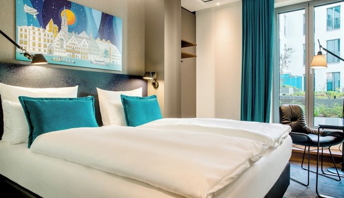 Habitación Confort, 1 cama de matrimonio, vistas a la ciudad (Comfortable)