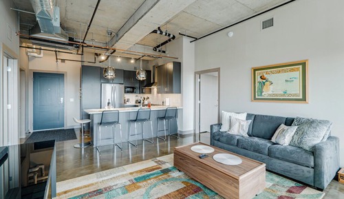 Apartamento, varias camas, vistas a la ciudad