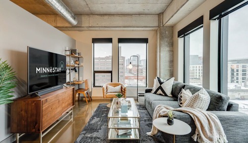 Apartamento, 1 cama de matrimonio con sofá cama, vistas a la ciudad