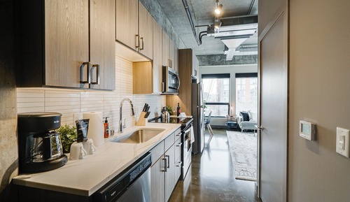 Apartamento, 1 cama de matrimonio, balcón, vistas a la ciudad