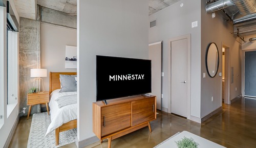 Apartamento, 1 cama de matrimonio grande con sofá cama, vistas a la ciudad