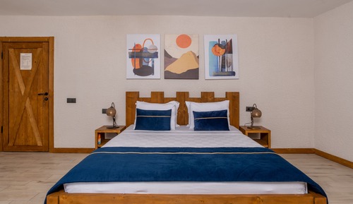 Suite estudio Premium, 1 cama de matrimonio grande, vistas al mar