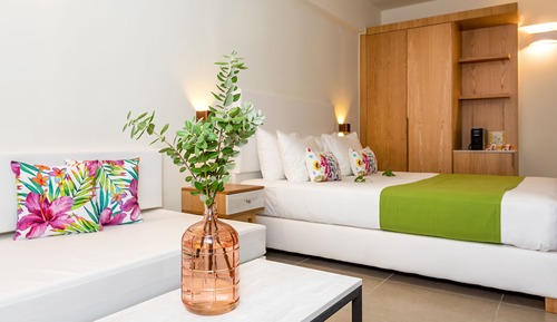 Habitación superior con 1 cama doble o 2 individuales