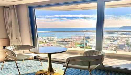 Habitación ejecutiva doble, 1 cama doble, terraza, vistas al mar