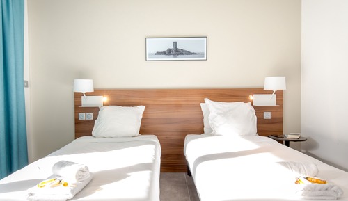 Habitación clásica con 2 camas individuales