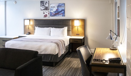 Suite estudio ejecutiva, 1 cama de matrimonio grande