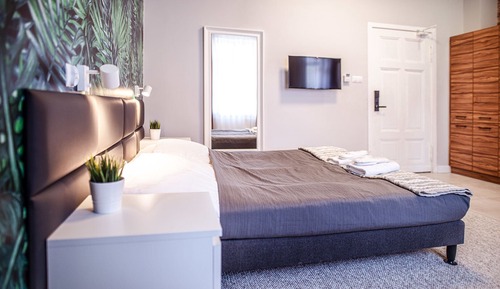 Suite estudio Deluxe, 1 cama de matrimonio