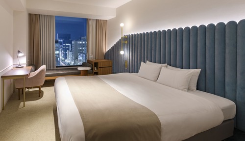 Habitación superior, 1 cama de matrimonio grande, no fumadores, vistas a la ciudad