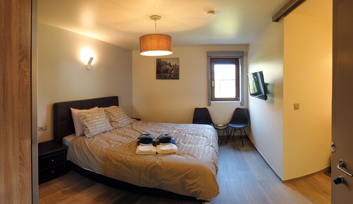 Habitación estándar doble, 1 cama de matrimonio, no fumadores, vistas al jardín