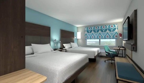 Habitación, 1 cama de matrimonio grande, bañera