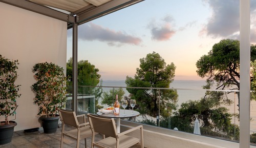 Suite junior, vistas al mar