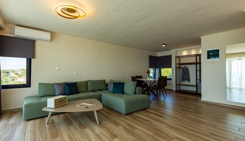 Suite Deluxe, bañera de hidromasaje, vistas al mar (Panoramic)