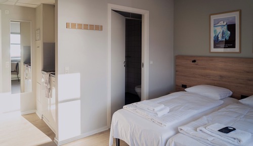 Habitación estándar doble, cocina, vistas al mar