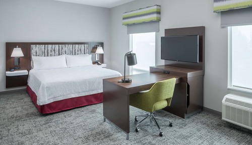 Estudio, 1 cama de matrimonio grande, no fumadores (Mobility & Hearing, Roll-In Shower)