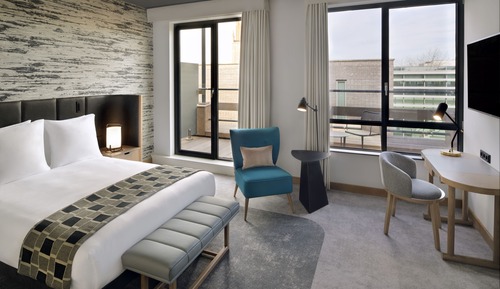 Habitación ejecutiva, 1 cama de matrimonio, balcón