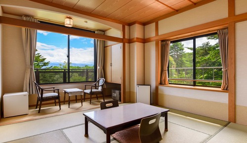 Habitación tradicional, no fumadores, vistas al lago (Lake side, 8 tatami mats)