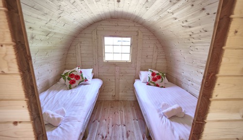Cabaña de lujo, baño compartido (Bracken Barn)