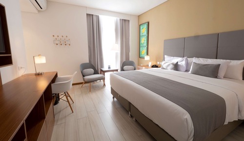 Habitación superior, 1 cama de matrimonio grande, no fumadores