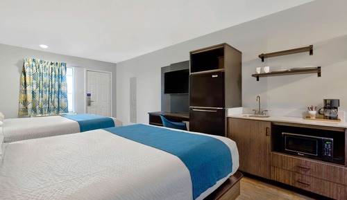 Habitación estándar, 2 camas de matrimonio, accesible para personas con discapacidad, no fumadores