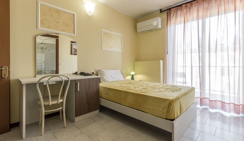 Habitación individual, balcón