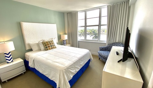 Suite junior, 2 habitaciones, balcón, vistas a la bahía
