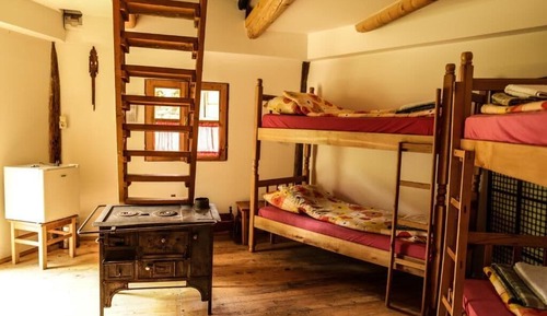 Bungalow Confort, baño compartido