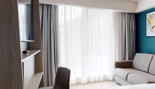 Habitación, 1 cama de matrimonio, vistas a la ciudad (With Sofa)