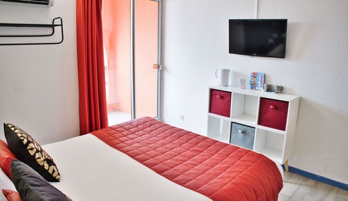 Habitación, 1 cama de matrimonio, accesible para personas con discapacidad