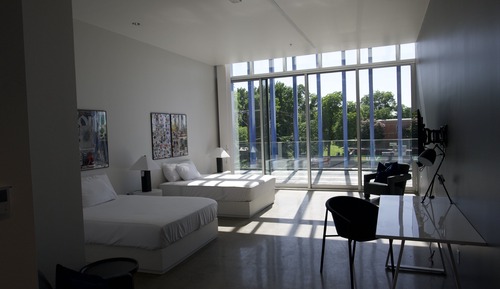 Habitación estándar doble, 2 camas de matrimonio, ducha adaptada, no fumadores