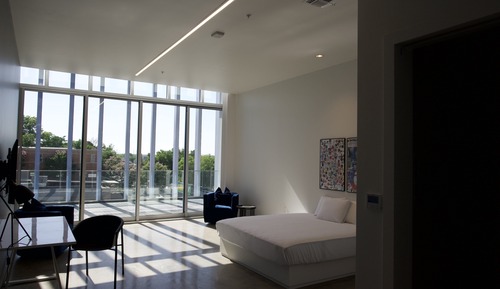 Habitación, 1 cama de matrimonio grande, ducha adaptada, no fumadores