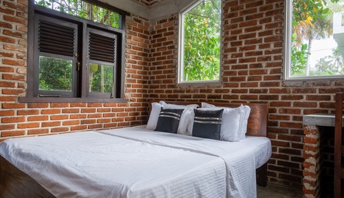 Habitación estándar, 1 cama de matrimonio grande, vistas al jardín