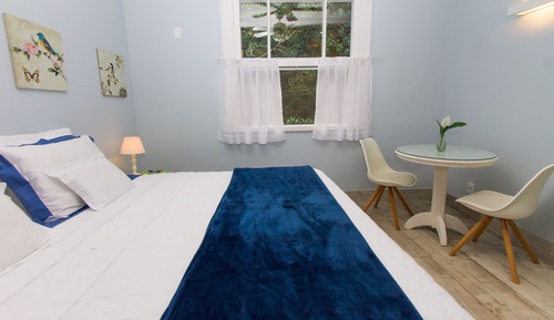 Habitación tradicional con 1 cama doble o 2 individuales (Suite Azul)