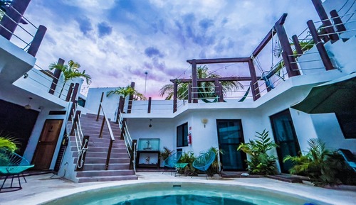 Habitación Grand doble, 2 camas dobles, terraza