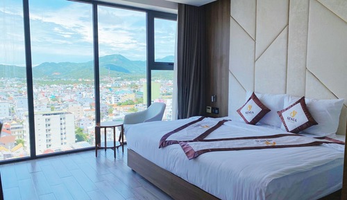 Habitación Deluxe con 1 cama doble o 2 individuales, vistas a la ciudad