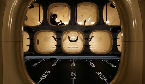 Habitación, solo para hombres, no fumadores (2 Sleeping Pod)