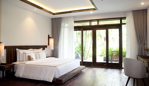 Villa familiar, 2 habitaciones, vistas al mar