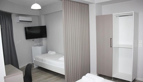 Habitación cuádruple, vistas al mar