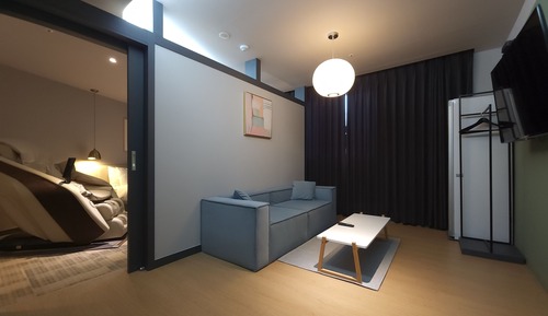 Suite junior, vistas al río