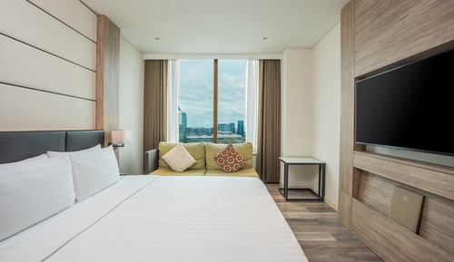 Habitación estándar doble, 1 cama de matrimonio grande