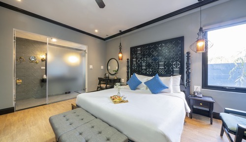 Habitación superior, 1 cama de matrimonio grande